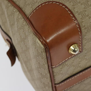 Celine Vintage Duffle Bag Macadam Coated Canvas