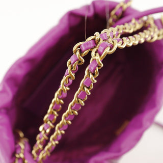 Chanel 22 Chain Hobo Quilted Calfskin