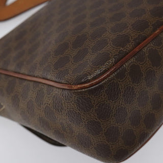 Celine Vintage Macadam Shoulder Bag Canvas