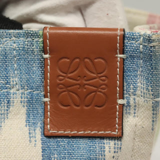 Loewe Paula's Ibiza Tote Embellished Printed Canvas
