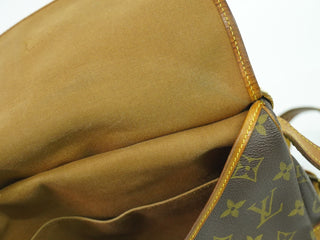 Louis Vuitton Saumur Handbag Monogram Canvas