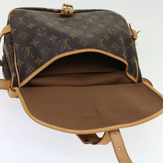 Louis Vuitton Saumur Handbag Monogram Canvas