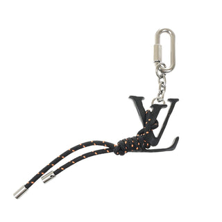 Louis Vuitton LV Shape Rope Bag Charm & Key Holder Metal