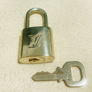 Louis Vuitton Cadenas Bag Charm Gold-plated