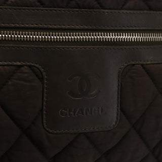 Chanel Coco Cocoon Zipped Tote Quilted Nylon