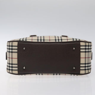 Burberry Nova Check Bowling Bag Canvas