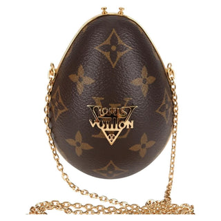 Louis Vuitton Egg Case Monogram Canvas and Leather