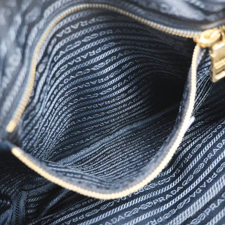 Prada Convertible Logo Tote Tessuto