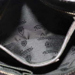 Gucci Zip Top Messenger Bag Guccissima Leather