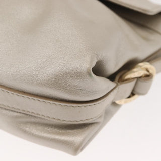 Bvlgari Chandra Flap Shoulder Bag Leather