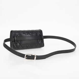 Chanel Uniform Reissue Belt Bag Quilted Grained Leather