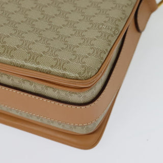 Celine Macadam Shoulder Bag PVC Leather