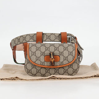 Gucci Bamboo 1947 Belt Bag GG Coated Canvas