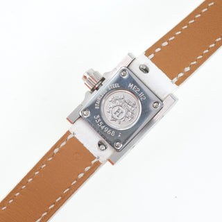Hermes Medor Quartz Watch Metal and Leather