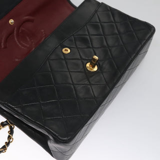 Chanel Vintage Classic Double Flap Bag Quilted Lambskin