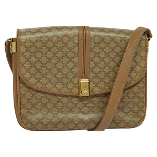 Celine Macadam Shoulder Bag PVC Leather