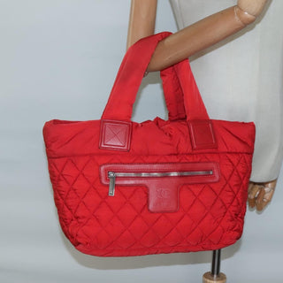 Chanel Coco Cocoon Reversible Tote Quilted Nylon