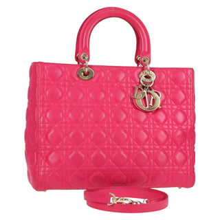 Christian Dior Lady Dior Bag Cannage Quilt Lambskin