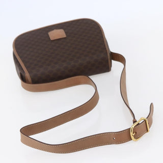 Celine Macadam Shoulder Bag PVC Leather