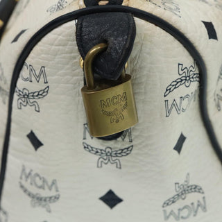 MCM Visetos logogramme Handbag Canvas and Leather