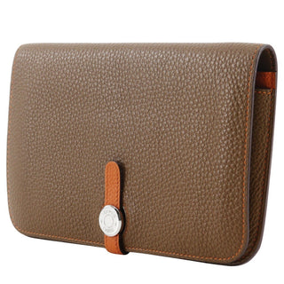 Hermes Dogon Duo Combined Wallet Leather