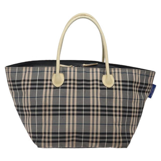 Burberry Nova Check Tote canvas check pattern