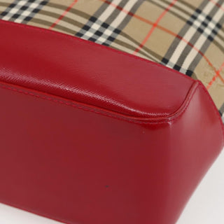 Burberry Nova Check Tote canvas check pattern