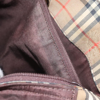 Burberry Nova Check Tote canvas check pattern