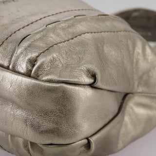 Salvatore Ferragamo Gancini Shoulder Bag Leather