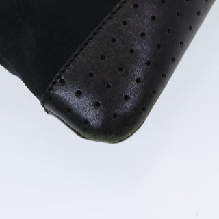 Gucci Zip Messenger Bag GG Canvas with Perforated Leather