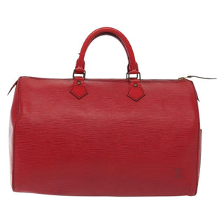 Louis Vuitton Speedy Handbag Epi Leather
