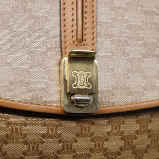 Celine Macadam Shoulder Bag PVC Leather