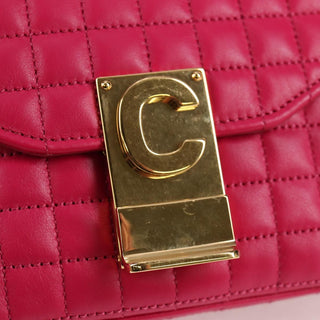 Celine C Bag Quilted Leather