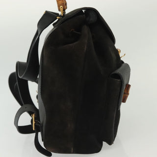 Gucci Bamboo Tassel Backpack Suede