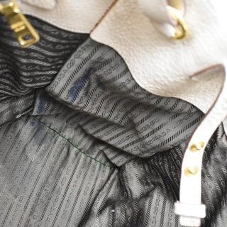 Prada Twin Shopping Tote Vitello Daino