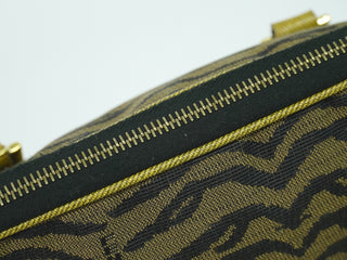 Fendi 2 Bag Two Tone Leather