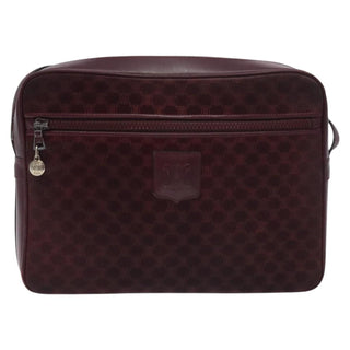 Celine Vintage Macadam Shoulder Bag Macadam Canva  Vinyl