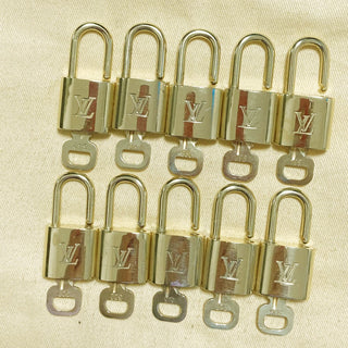 Louis Vuitton Cadenas Bag Charm Gold-plated