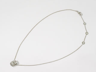Bvlgari Parentesi Pendant Necklace 18K White Gold