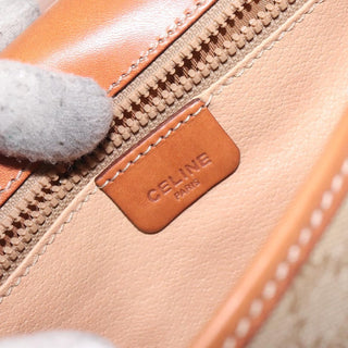 Celine Macadam Shoulder Bag PVC Leather