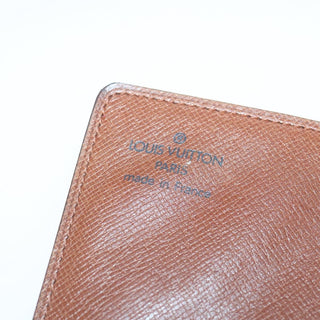 Louis Vuitton Porte Cartes Pression Card Case Monogram Canvas