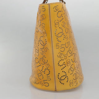 Chanel CC No.5 Shopping Tote Perforated Patent