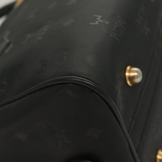 MCM Visetos logogramme Handbag Canvas and Leather