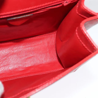 Celine Vintage Logo Top Handle Bag Leather