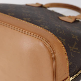 Louis Vuitton Alma Handbag Monogram Canvas