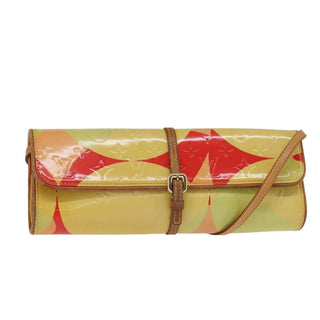 Louis Vuitton Fleurs Pochette Printed Monogram Vernis