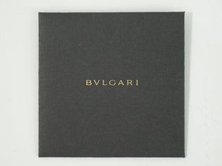 Bvlgari Embellished Logo Tote Bag Leather