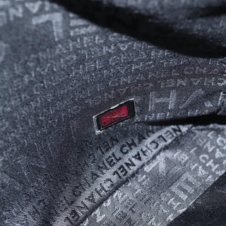 Chanel Crochet CC Drawstring Tote Fabric