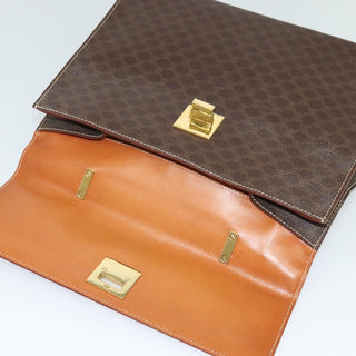 Celine Triomphe vintage handbag Macadam canvas