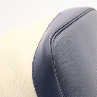 Louis Vuitton Petit Noe Handbag Two Tone Epi Leather